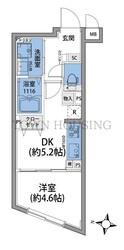 ラヴィエール戸越公園の物件間取画像